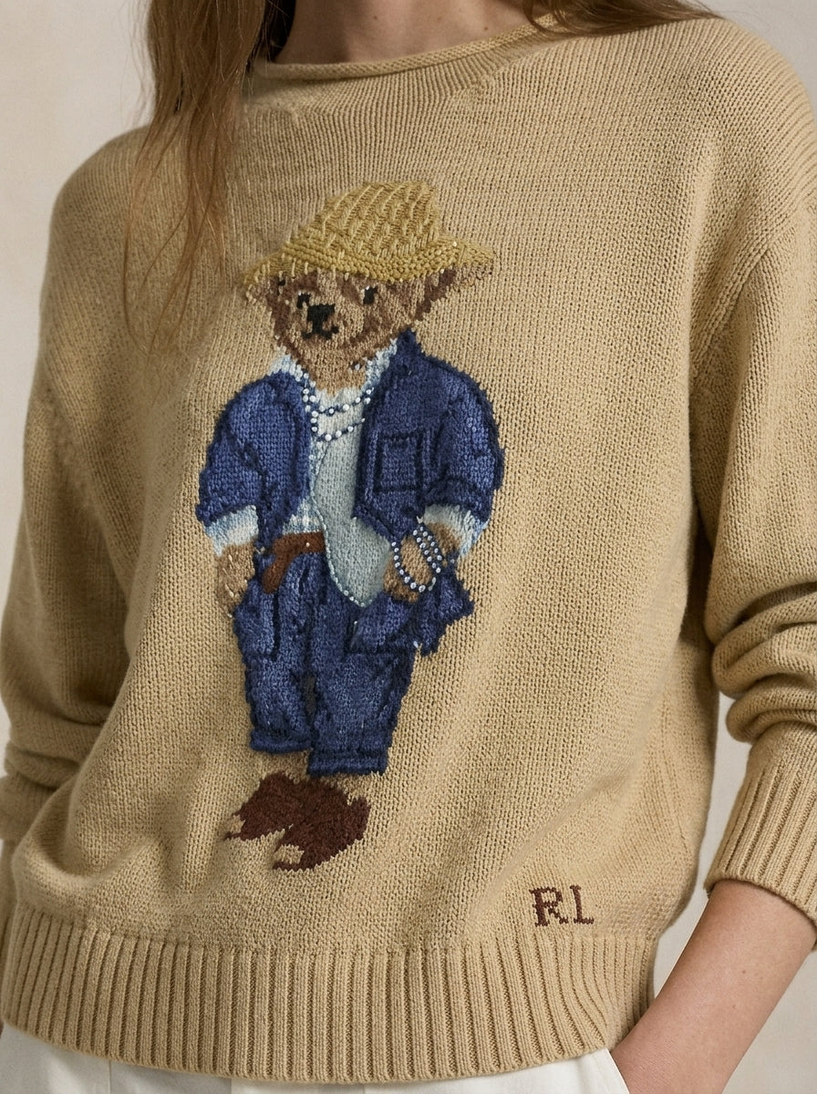 Suéter RL | Gola Alta Polo Bear