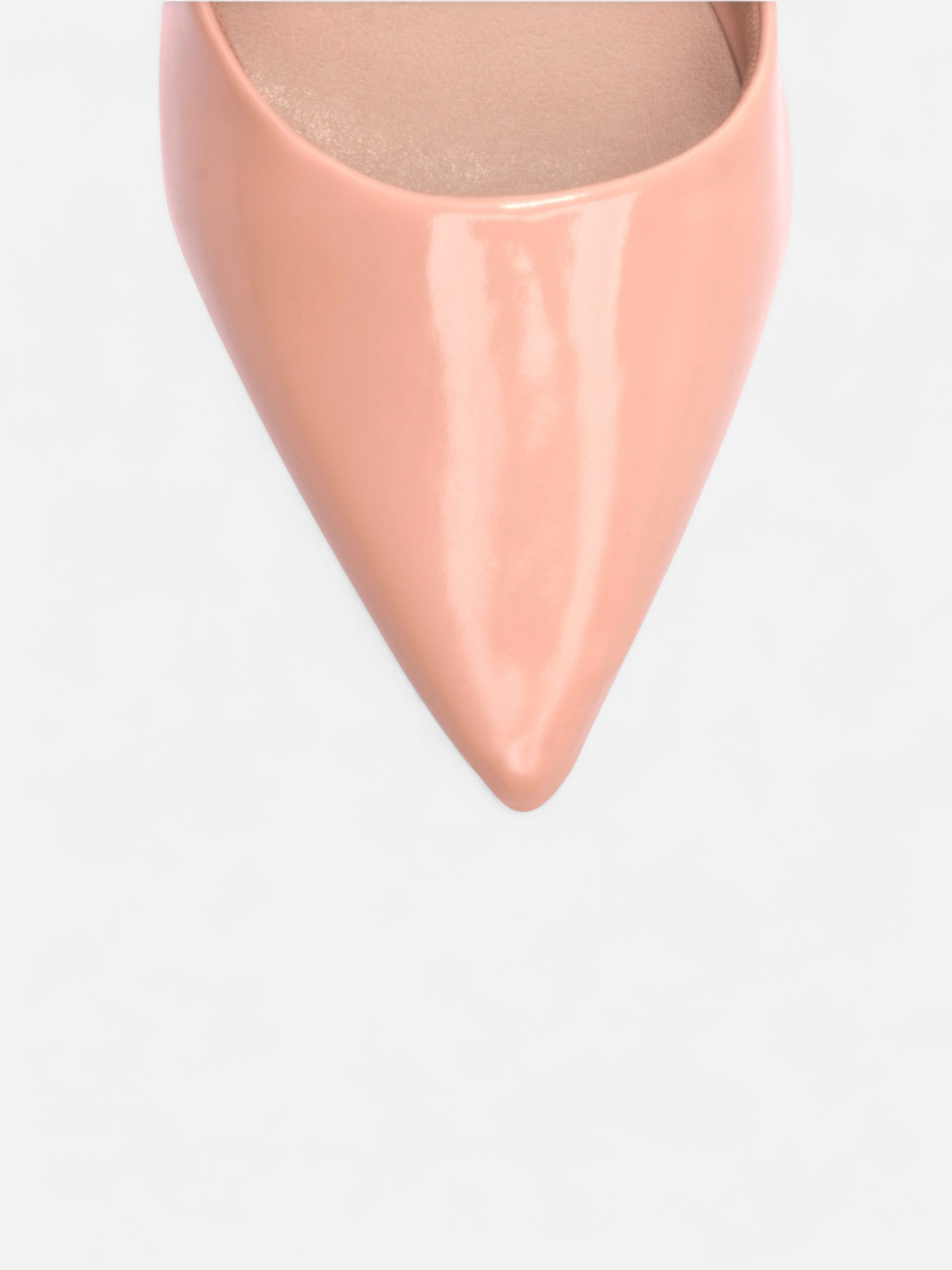 Scarpin Verniz Caramelo com Fivela Dourada