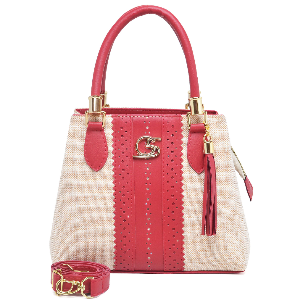 Bolsa Feminina Paris, Bolsa Média Transversal e de Ombro, com Divisória, Primavera Verão, Bolsas Gaby Show