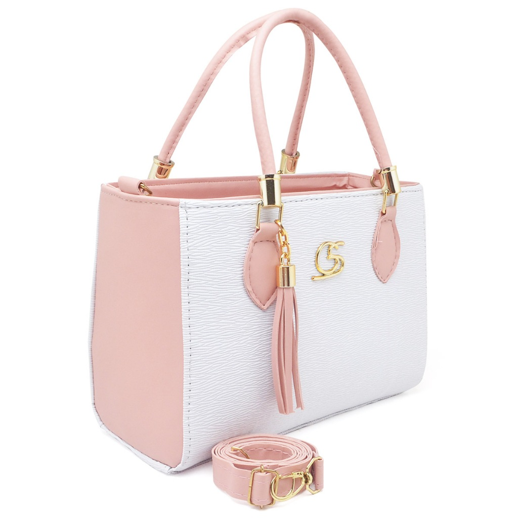 Bolsa Feminina Anjik Média Metal GS Transversal de Ombro Gaby Show