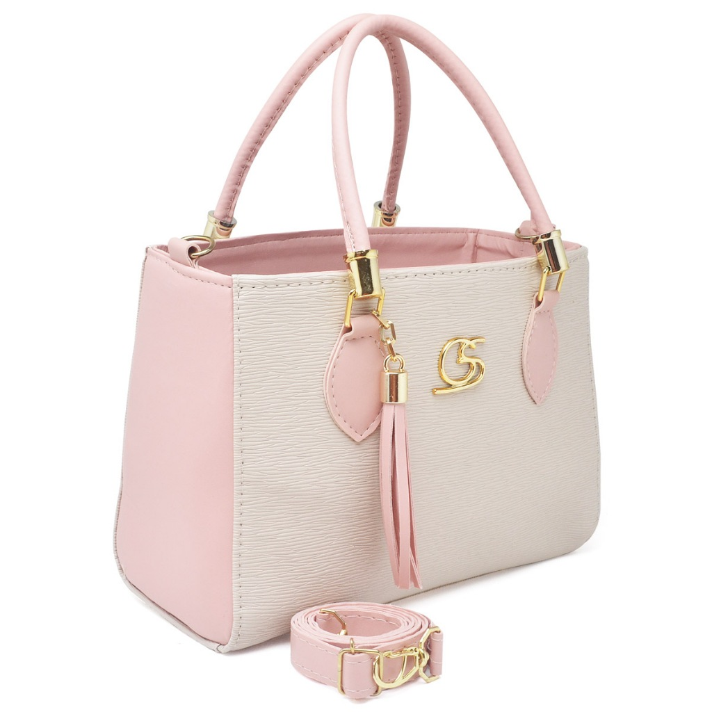 Bolsa Feminina Anjik Média Metal GS Transversal de Ombro Gaby Show