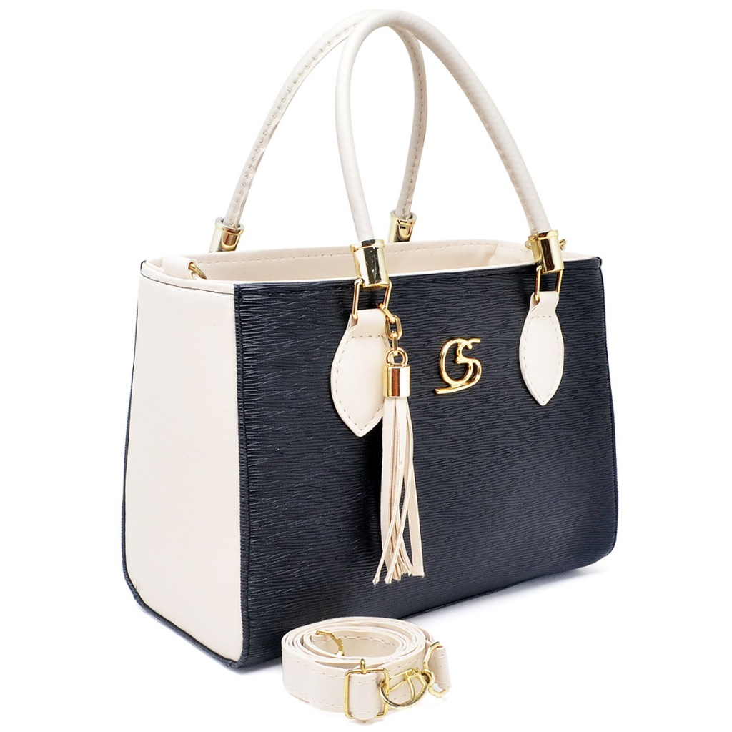 Bolsa Feminina Anjik Média Metal GS Transversal de Ombro Gaby Show