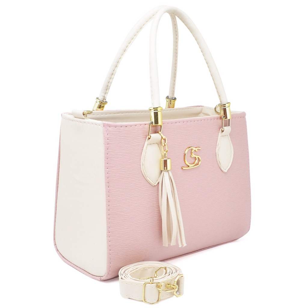 Bolsa Feminina Anjik Média Metal GS Transversal de Ombro Gaby Show