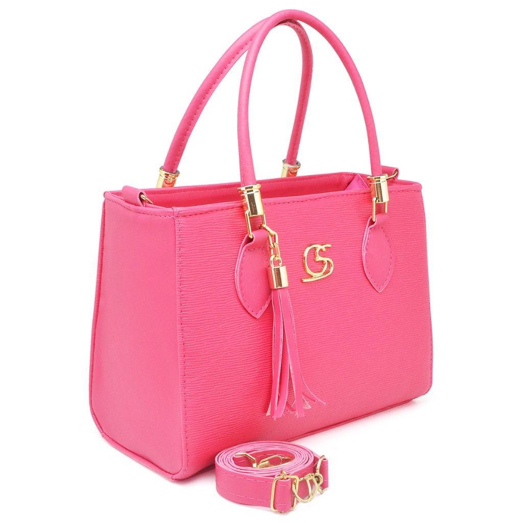 Bolsa Feminina Anjik Média Metal GS Transversal de Ombro Gaby Show