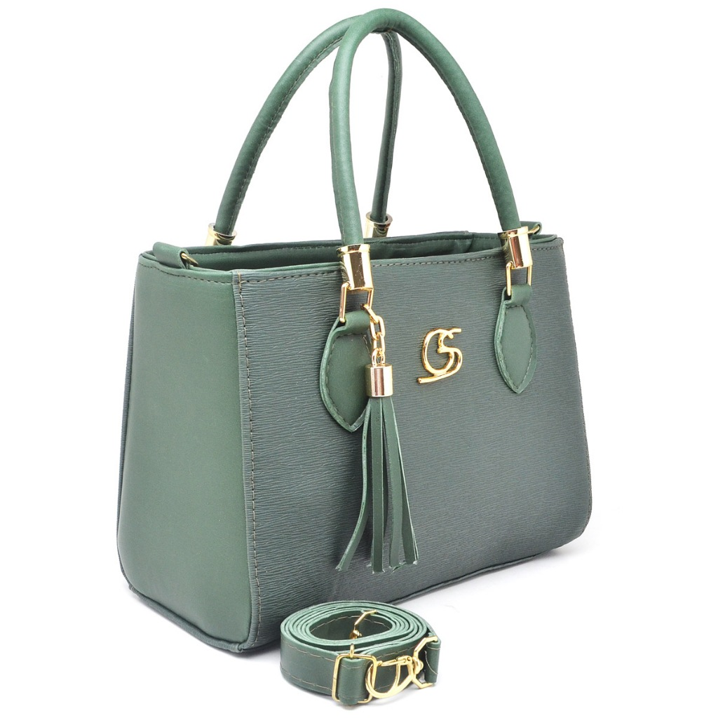 Bolsa Feminina Anjik Média Metal GS Transversal de Ombro Gaby Show