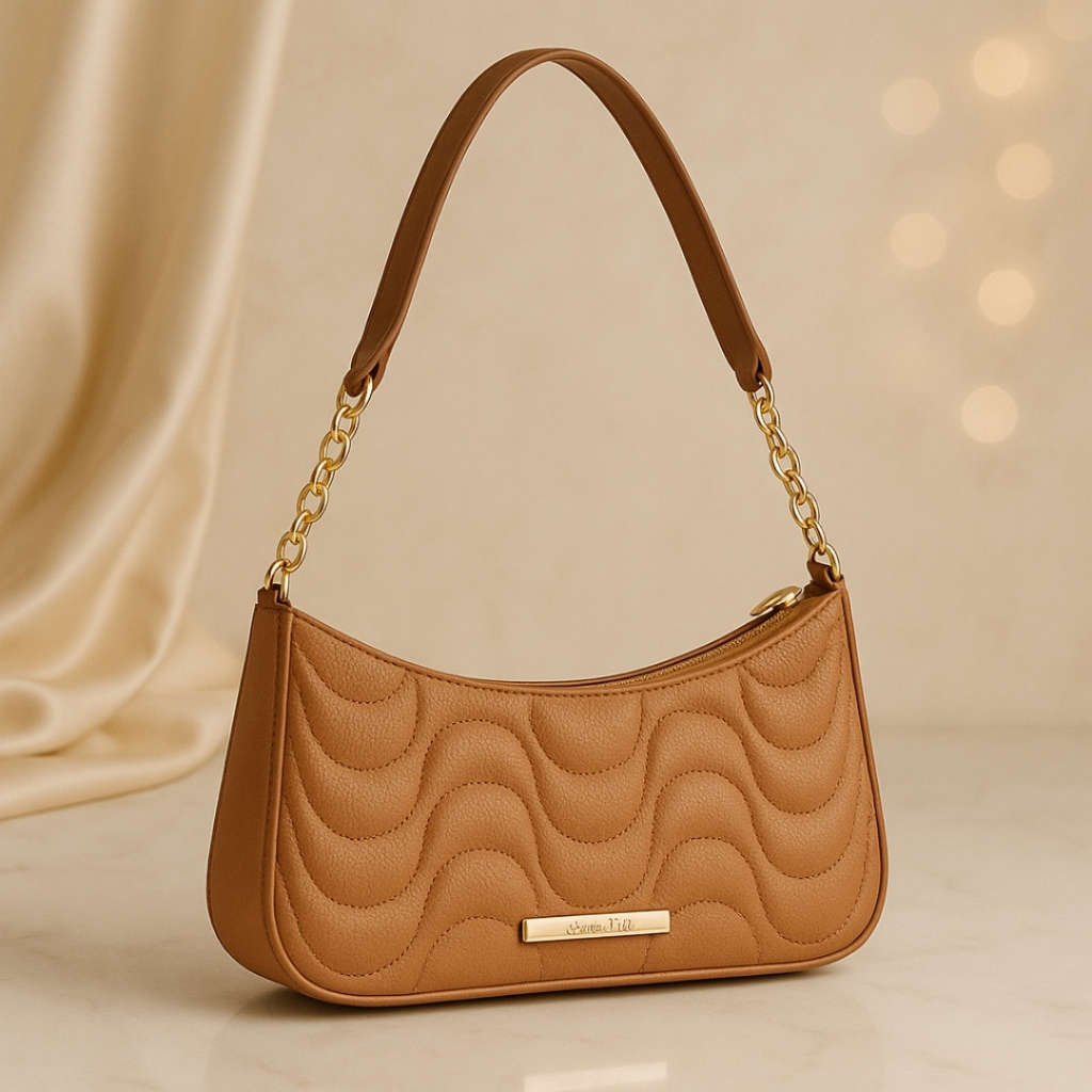 Bolsa Feminina Transversal Pequena Branca Elegante e Sofisticada
