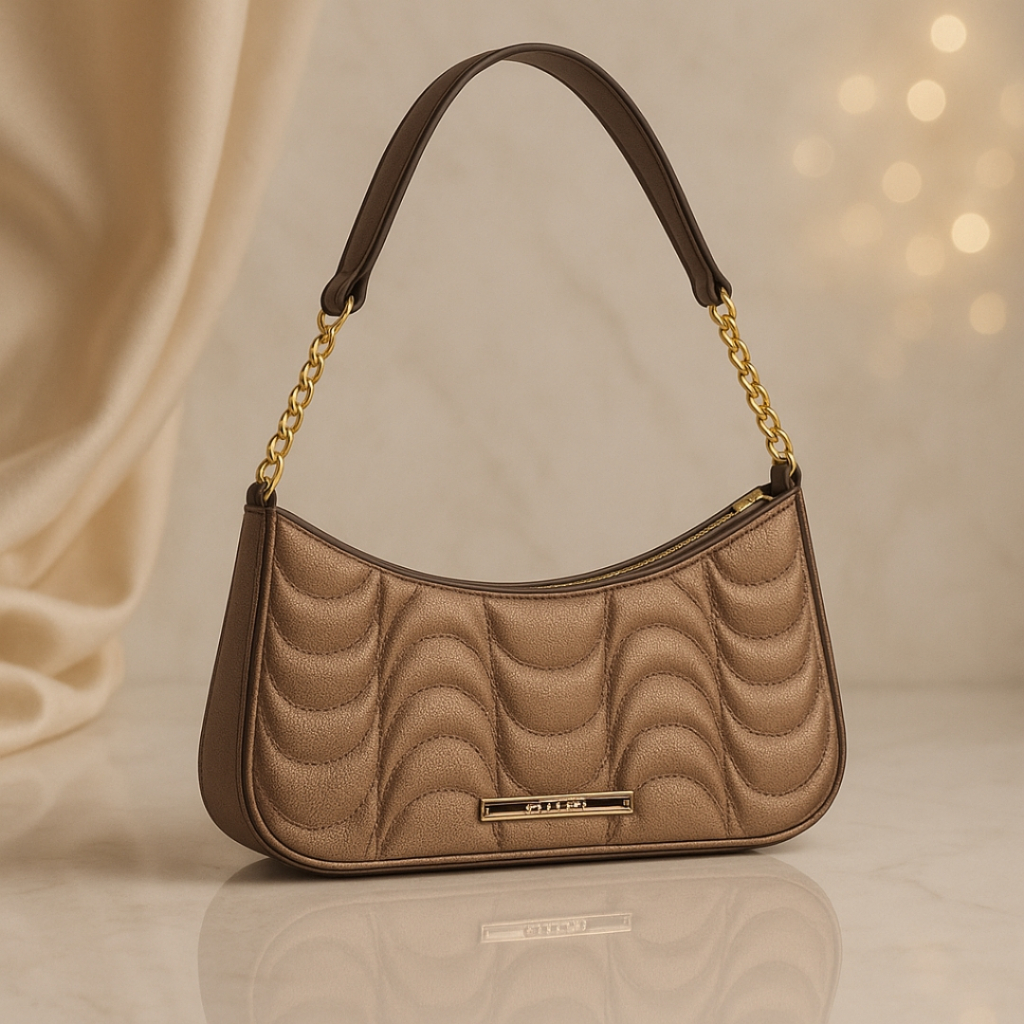 Bolsa Feminina Transversal Pequena Branca Elegante e Sofisticada