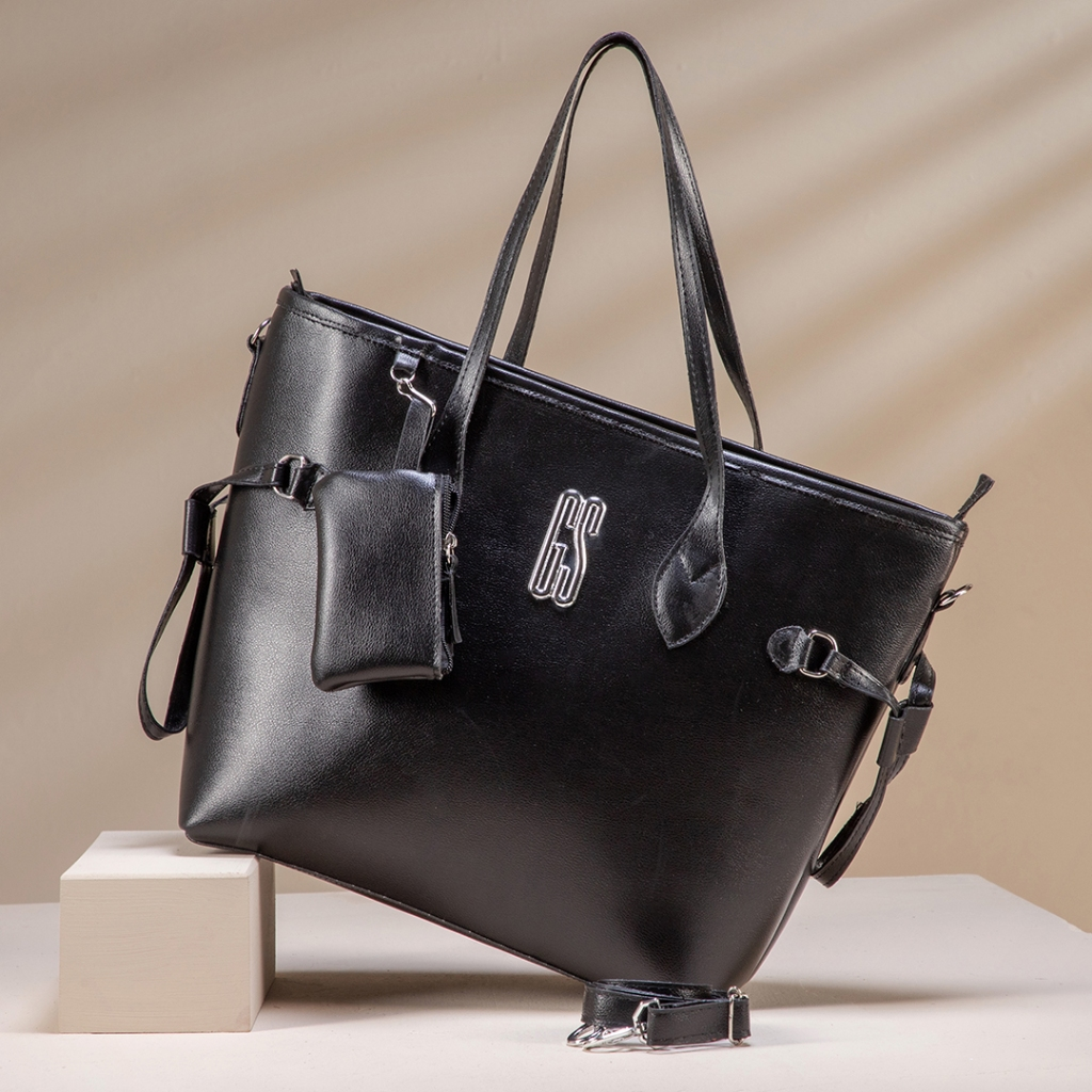 Gaby Show - Bolsa Feminina Glamourosa Lançamento Grande Premium Forro Cetim Com Alça De Mão e Transversal