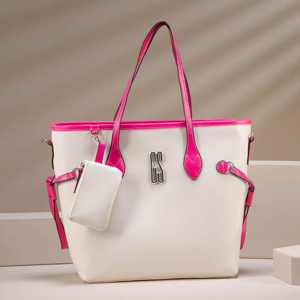Gaby Show - Bolsa Feminina Glamourosa Lançamento Grande Premium Forro Cetim Com Alça De Mão e Transversal