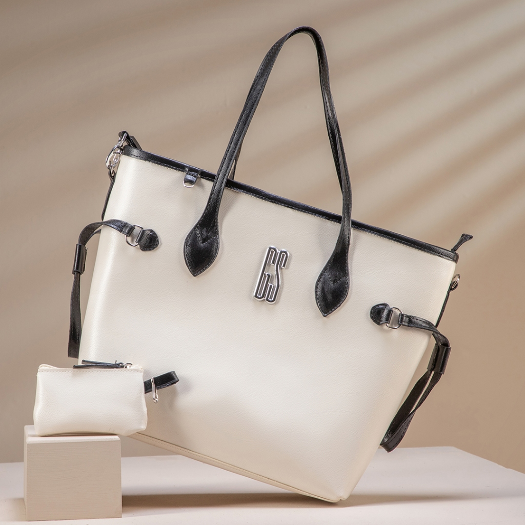 Gaby Show - Bolsa Feminina Glamourosa Lançamento Grande Premium Forro Cetim Com Alça De Mão e Transversal