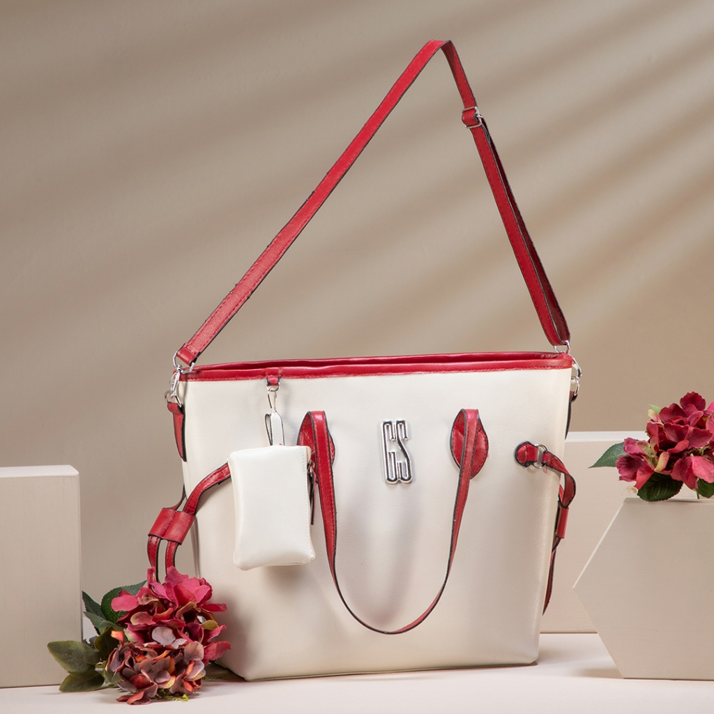 Gaby Show - Bolsa Feminina Glamourosa Lançamento Grande Premium Forro Cetim Com Alça De Mão e Transversal