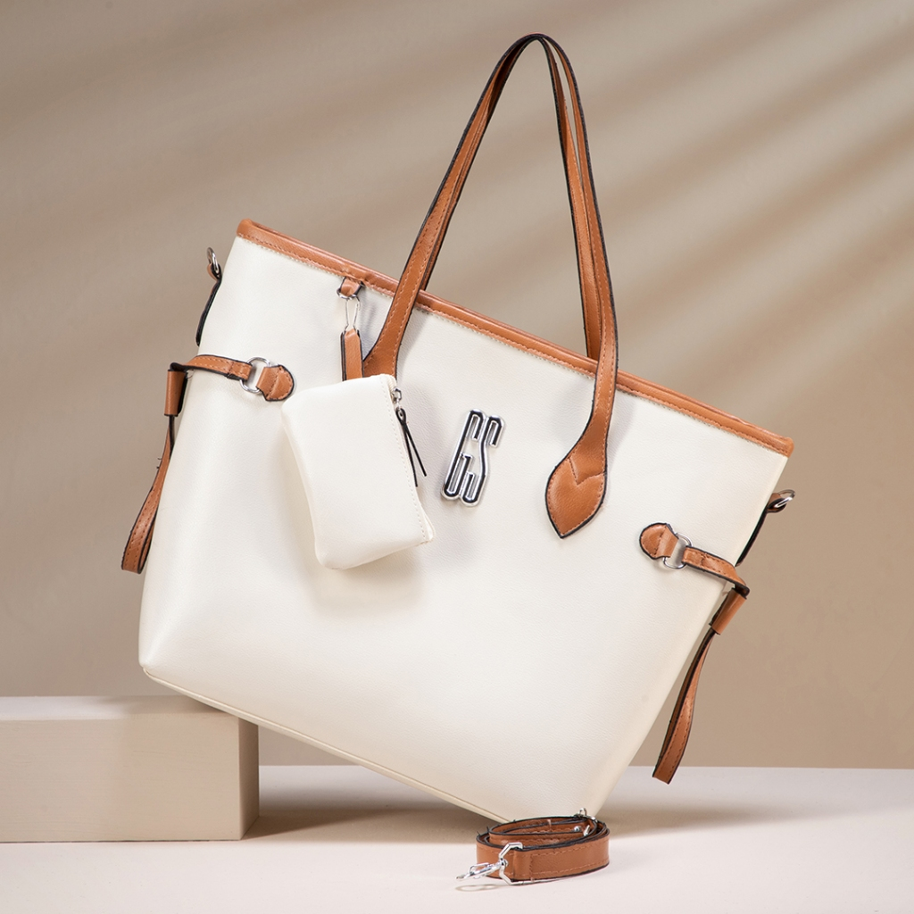 Gaby Show - Bolsa Feminina Glamourosa Lançamento Grande Premium Forro Cetim Com Alça De Mão e Transversal