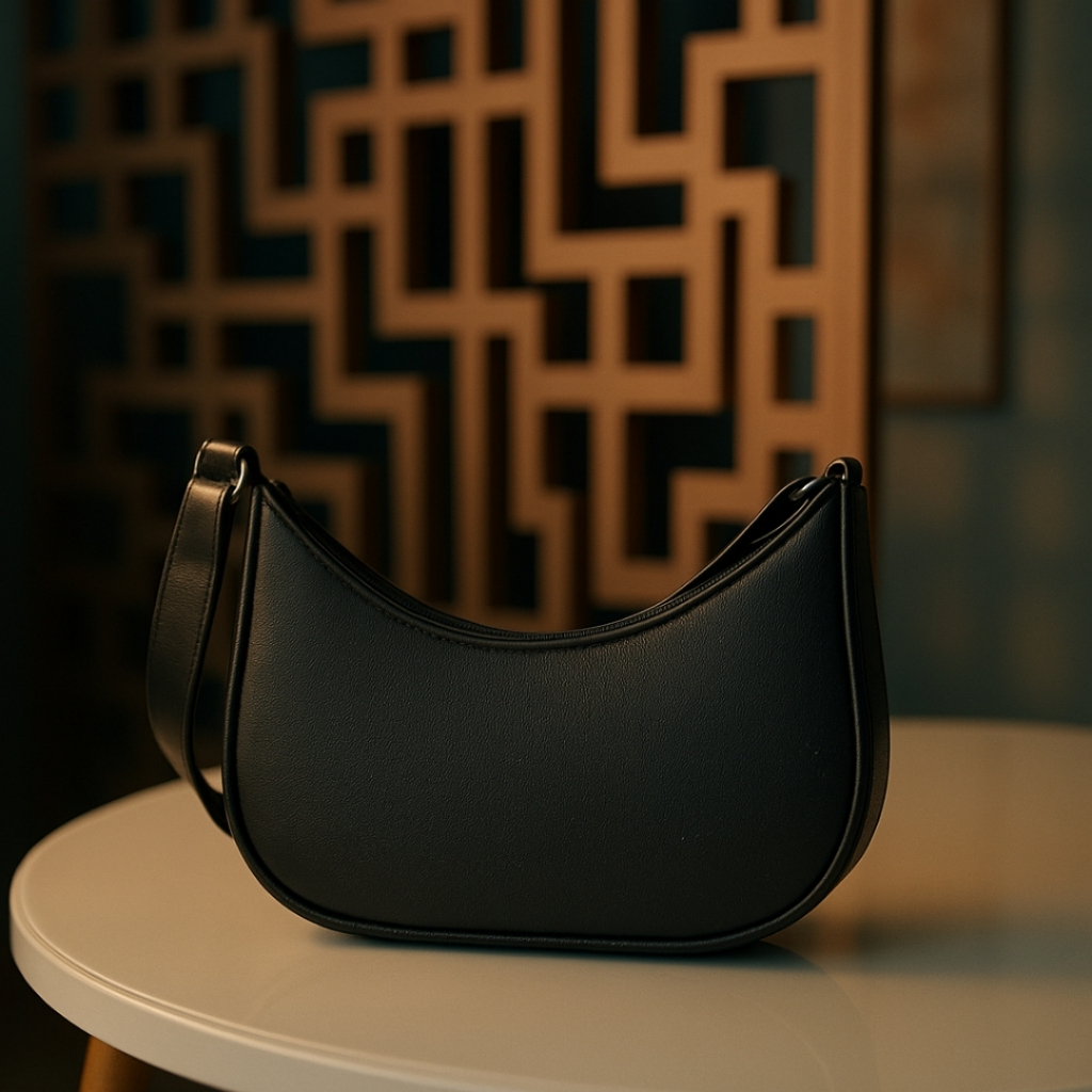 Bolsa Meia Lua Feminina Estilo Casual Chic Ideal Para Quem Busca Conforto E Praticidade