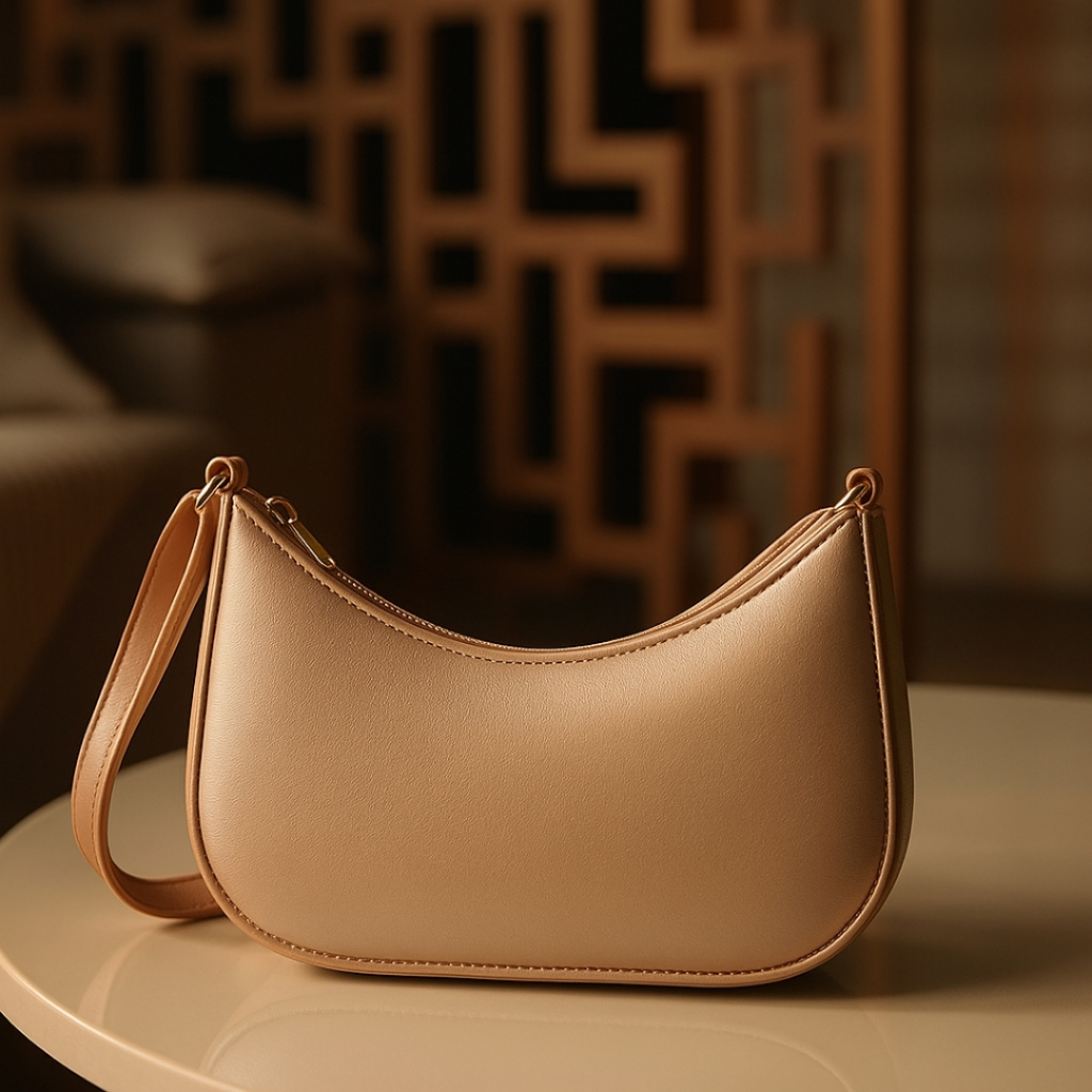 Bolsa Meia Lua Feminina Estilo Casual Chic Ideal Para Quem Busca Conforto E Praticidade