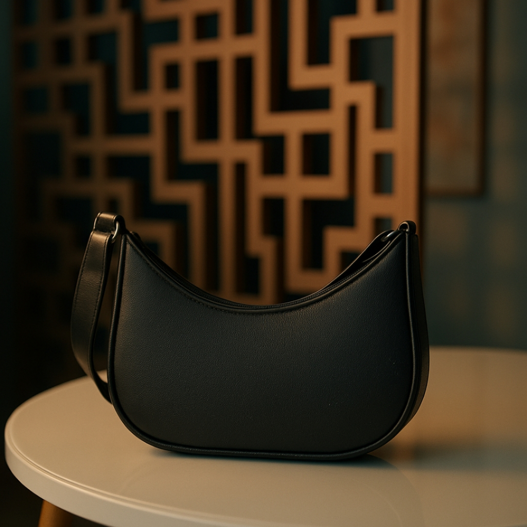 Bolsa Meia Lua Feminina Estilo Casual Chic Ideal Para Quem Busca Conforto E Praticidade