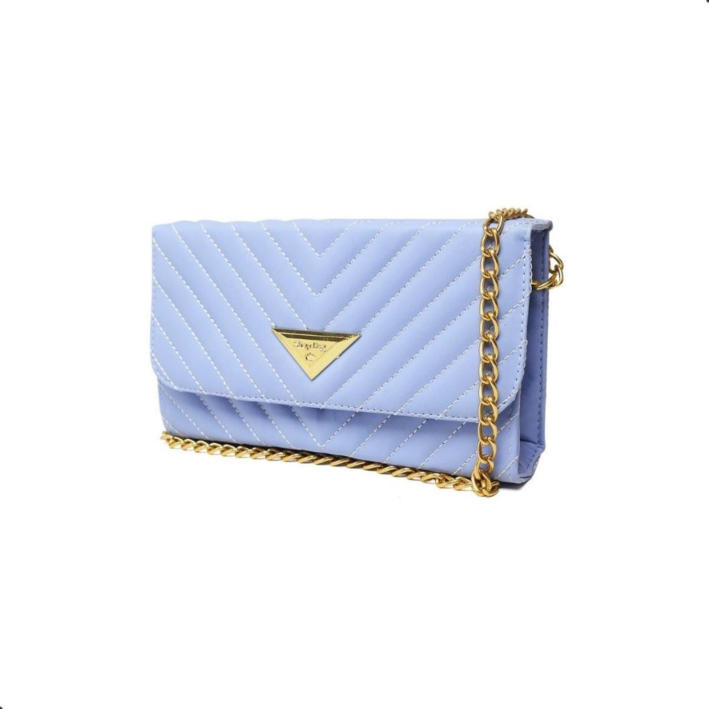 Bolsa Feminina Pequena Corrente Dourada Balada Festa Elegante