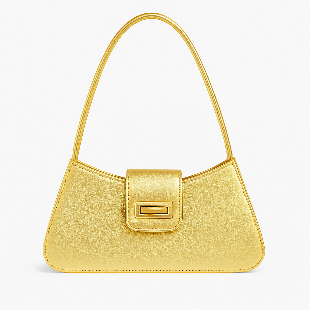 Bolsa Transversal Feminina Meia Lua Marrom