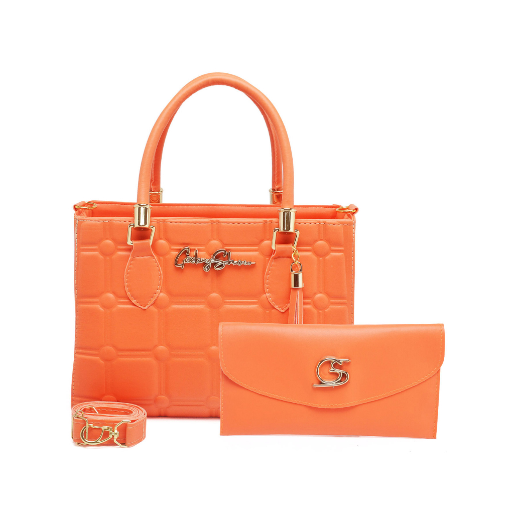 Kit Bolsa Madri Feminina Gaby Show + Carteira - Moderna - Elegante - Bolsas Moda e Acessórios