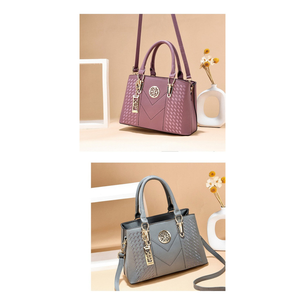 Nova Bolsa Feminina De Luxo Grande Capacidade Couro Ombro Crossbody Saco