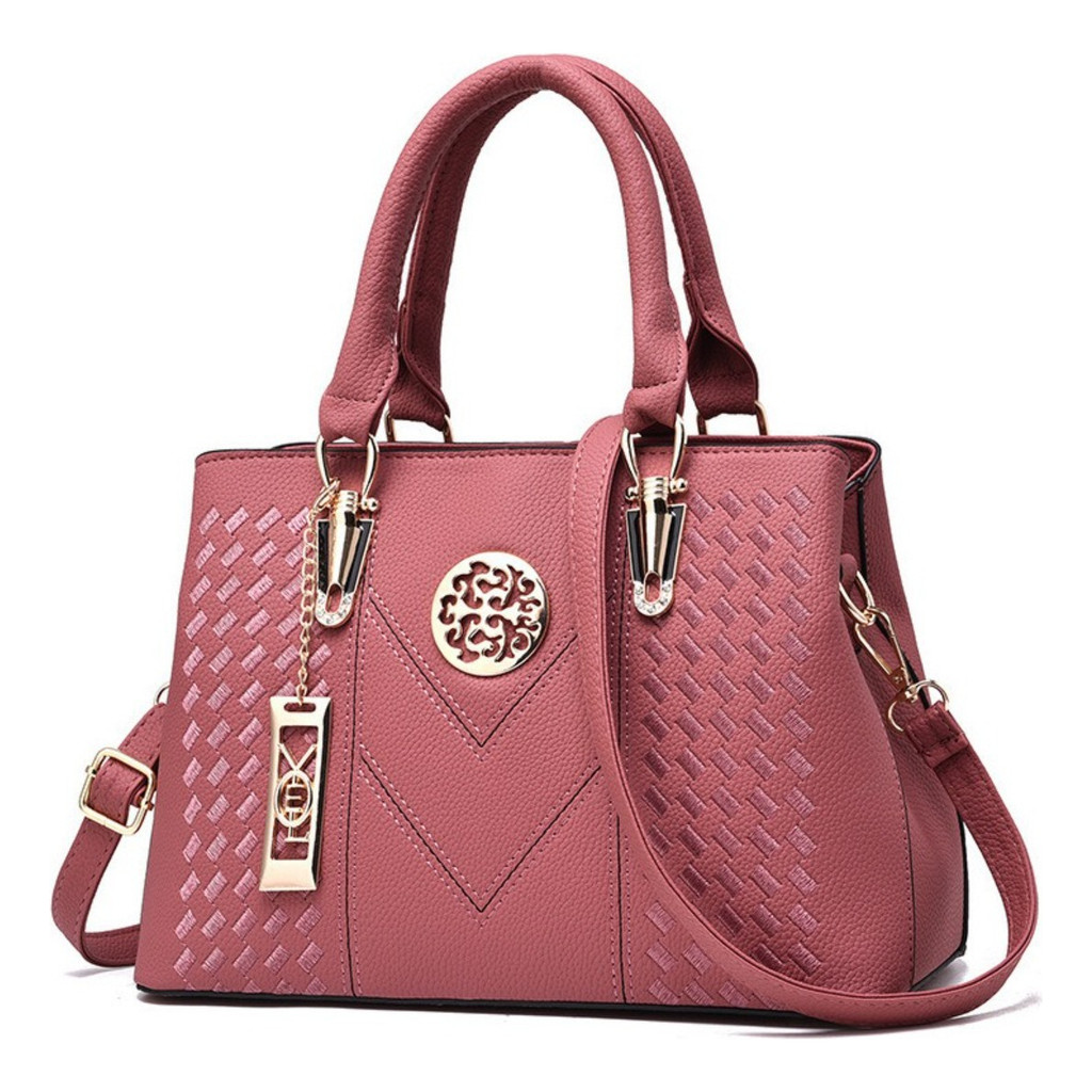 Nova Bolsa Feminina De Luxo Grande Capacidade Couro Ombro Crossbody Saco