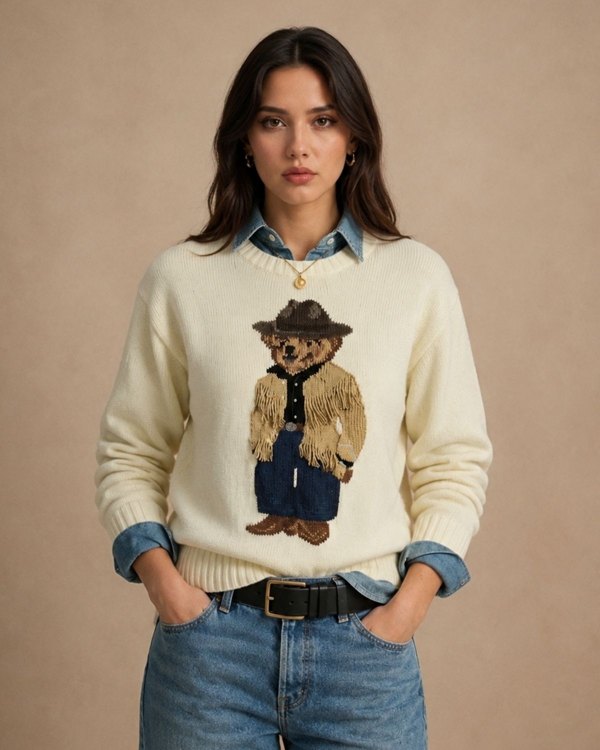 Suéter Ralph Lauren | Polo Bear Cowboy