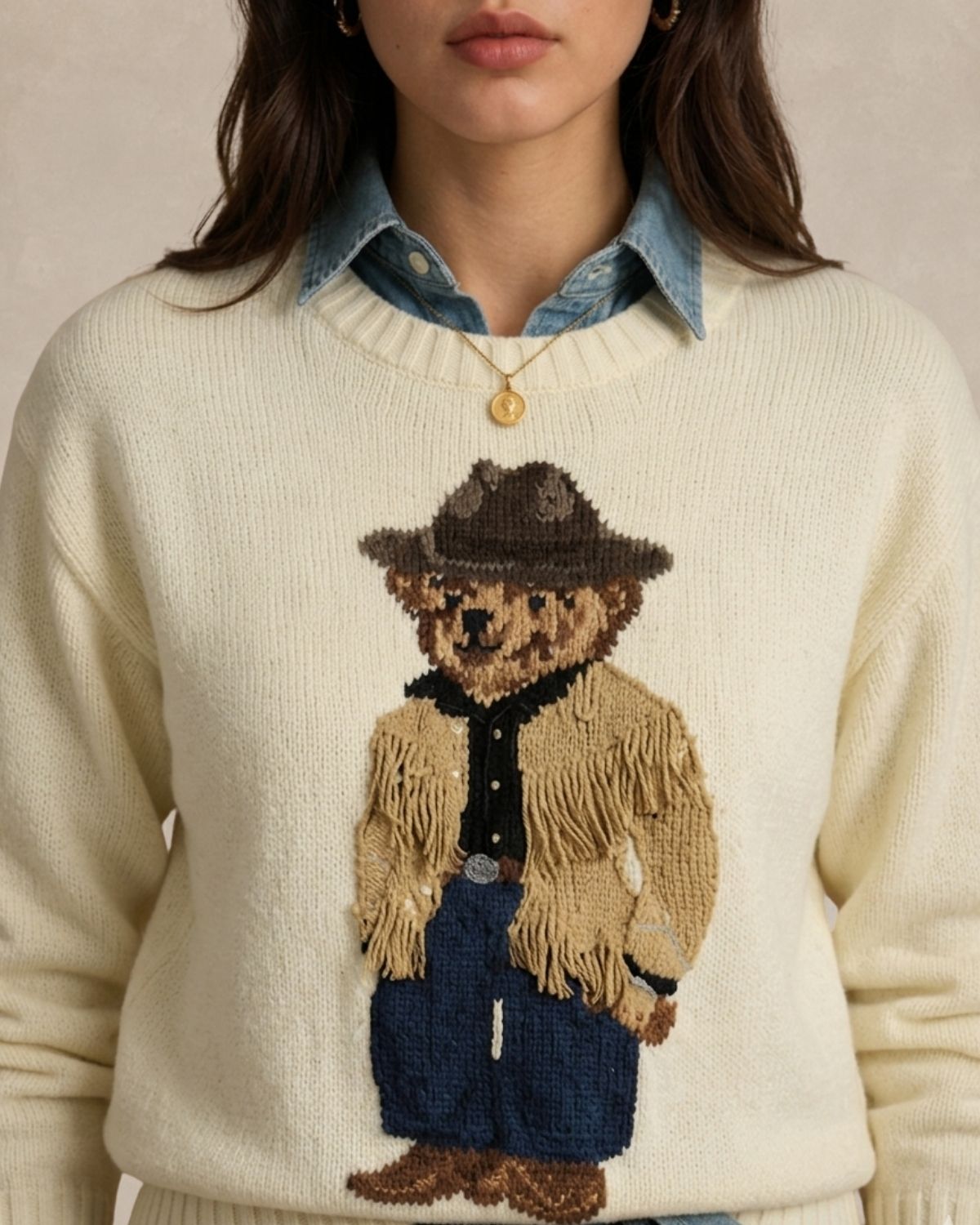 Suéter Ralph Lauren | Polo Bear Cowboy