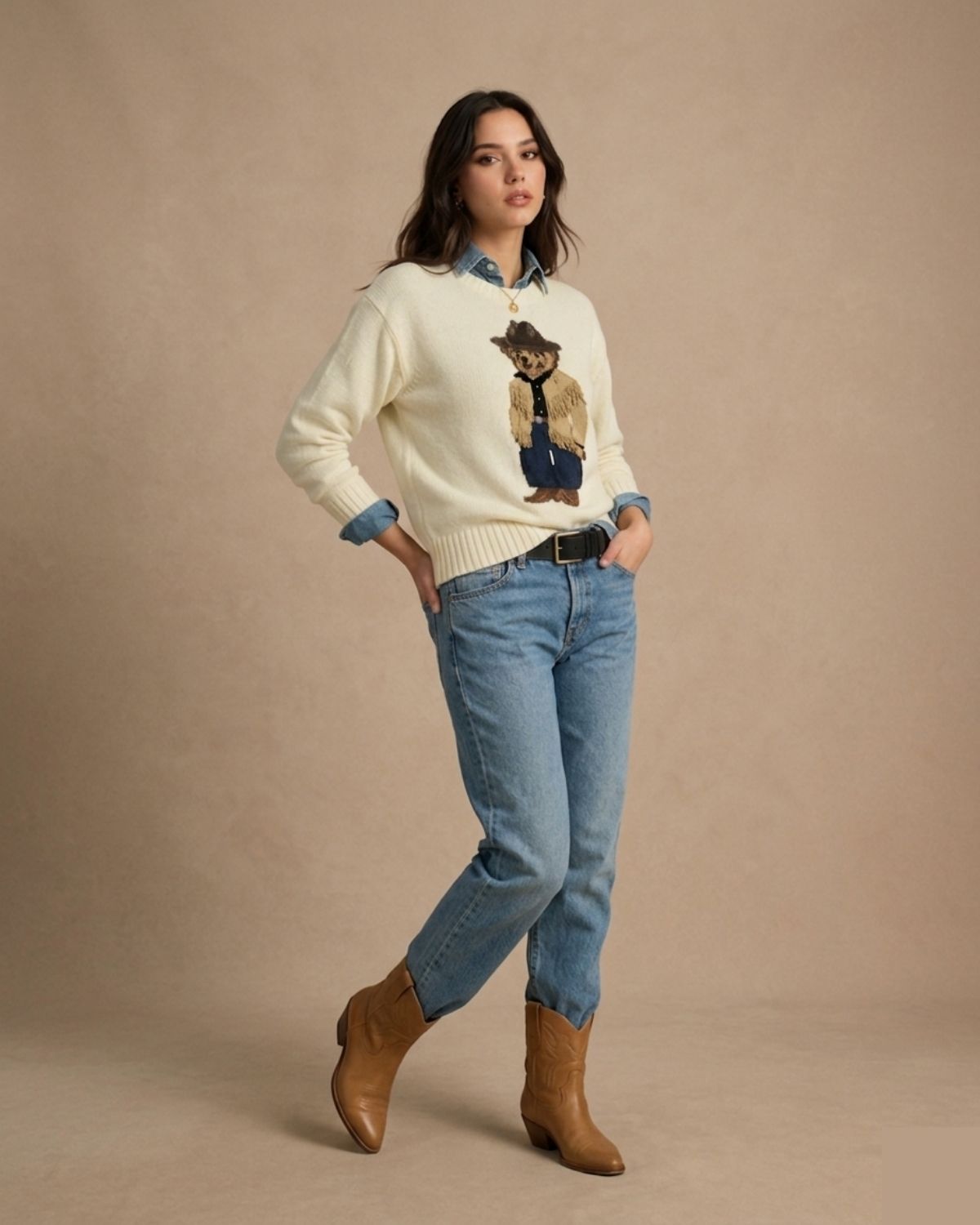 Suéter Ralph Lauren | Polo Bear Cowboy