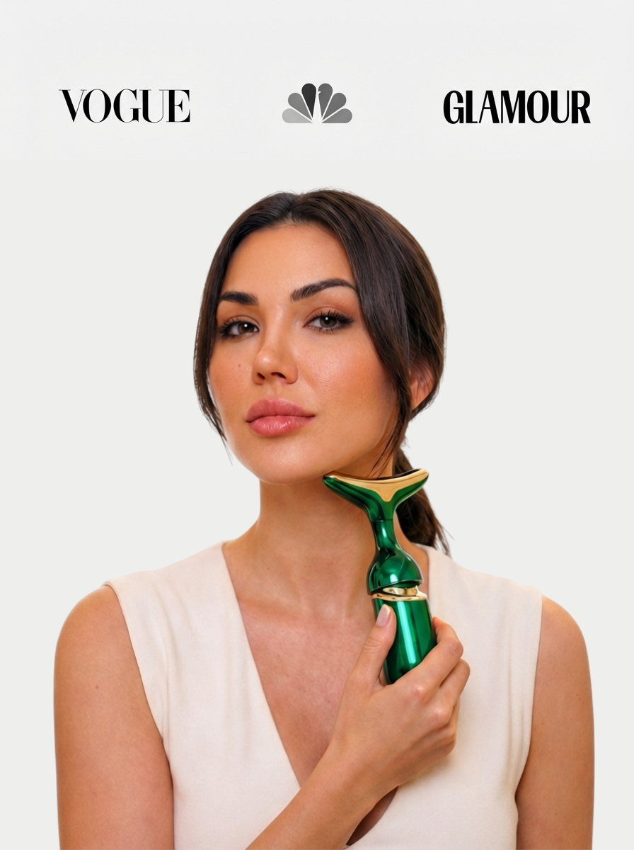 Revitalize Pró 3 em 1 - Massageador Facial Anti-Rugas