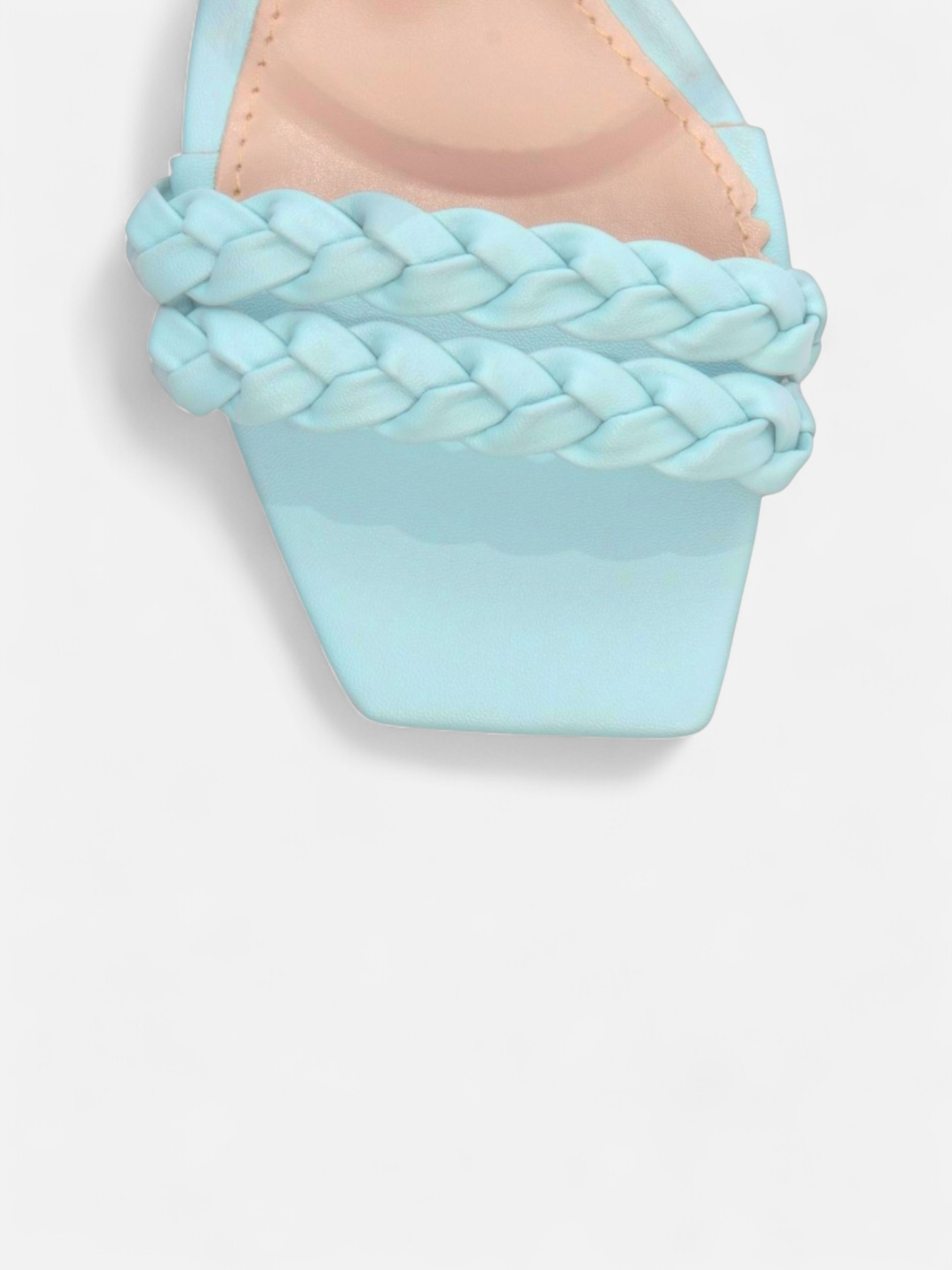 Sandália Salto Grosso Napa Caramelo