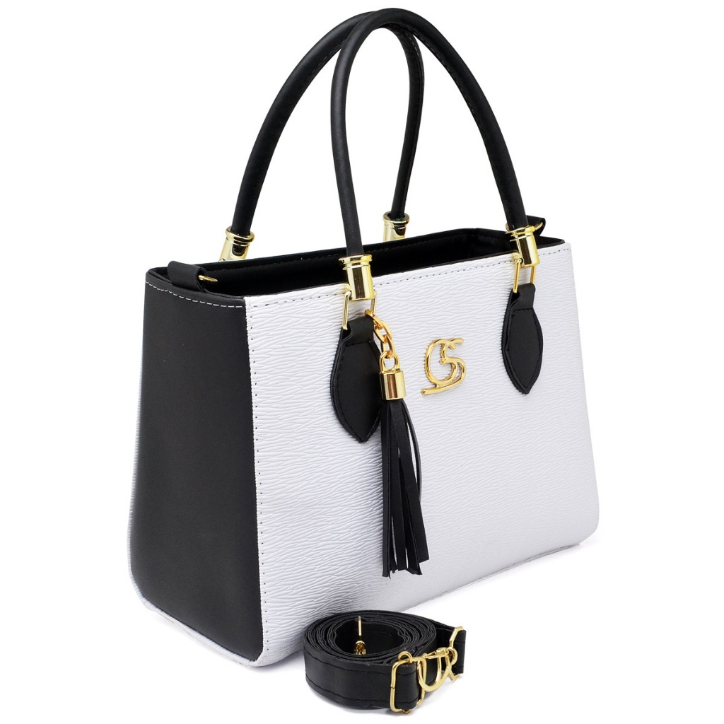 Bolsa Feminina Anjik Média Metal GS Transversal de Ombro Gaby Show