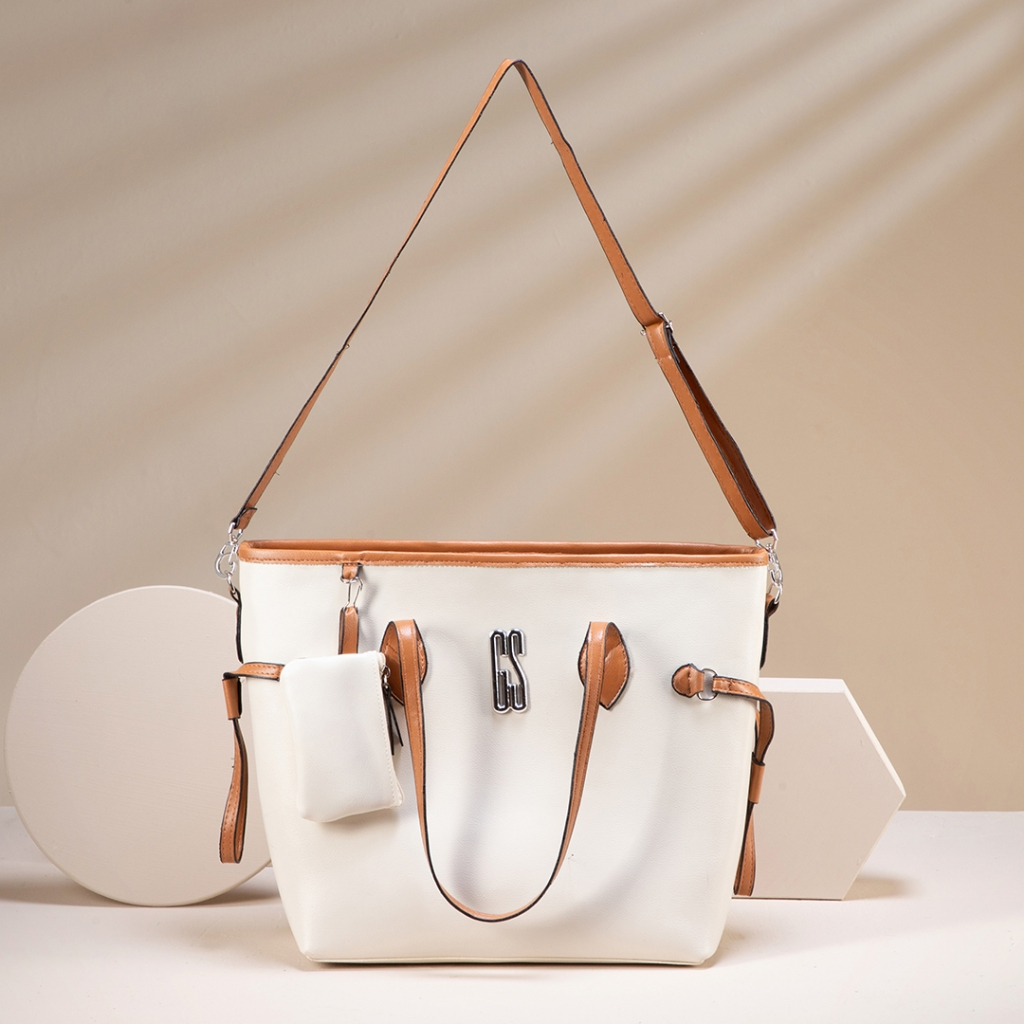 Gaby Show - Bolsa Feminina Glamourosa Lançamento Grande Premium Forro Cetim Com Alça De Mão e Transversal