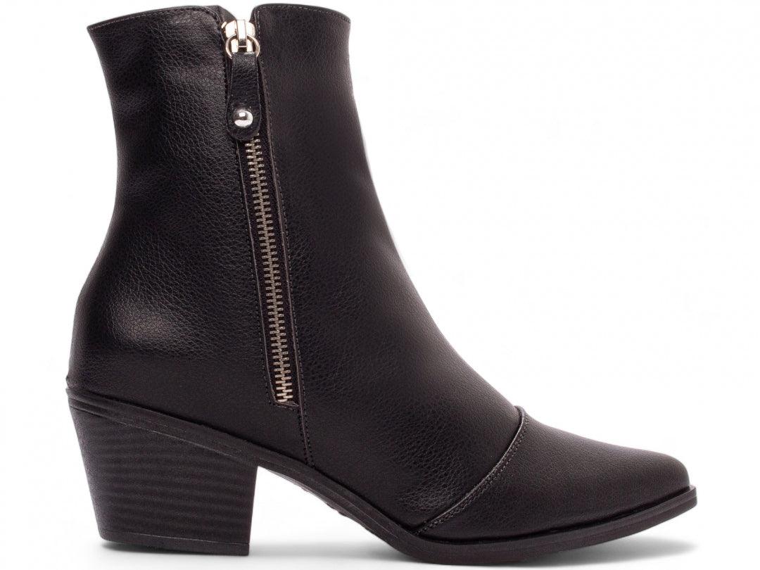 Bota Country Cano Baixo Salto Grosso - #carminito#